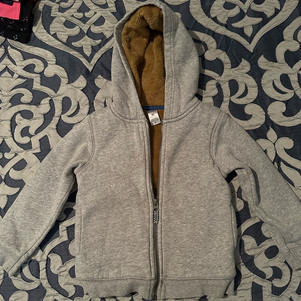 CARTERS fleece lined sweater